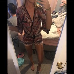 Angie Dolman Boho Romper
